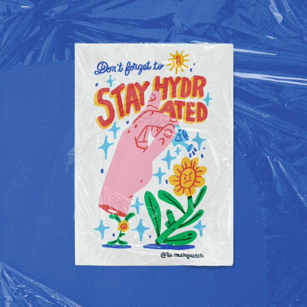 Print Stay Hydrated – Image 2