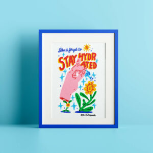 Print Stay Hydrated